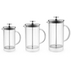 New Design Vertical Striped High Borosilicate Glass French Press