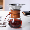 Hand Brewed Borosilicate Glass Coffee Pot for Espresso Coffee