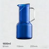 Creative Colored Glass Cold Water Jug and Cups Set