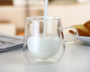 High Borosilicate Double Walled Glass Cup For Coffee