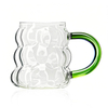 Grape Shaped Drinking Glass Mug for Iced Coffee