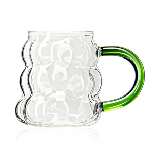 Grape Shaped Drinking Glass Mug for Iced Coffee