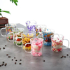 Creative Built-in Dried Flowers High Borosilicate Glass Mug