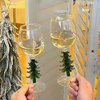3D Christmas Tree Shaped Goblet-Drinking Glass Cup For Wine