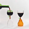 Creative Leaf Decor Fruit Shaped Glass Cups for Multi-Use Drinks