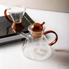 High Borosilicate Glass Teapot and Tea Cup Set With Filter Infuser