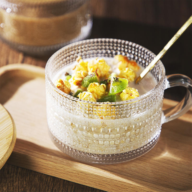 Grape-Shaped High Borosilicate Glass Water Cup