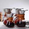 Hand Brewed Borosilicate Glass Coffee Pot for Espresso Coffee