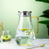 Diamond Pattern High Borosilicate Glass Jug for Drinking