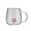 3D Single Wall Glass Mug With Animals Inside For Coffee And Tea