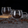 165ml Handmade Double Wall Espresso Coffee Glass Mug