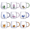 3D Glass Mug For Coffee And Tea With Animal Decor