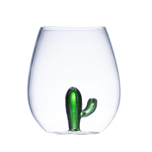 3D Creative Three-dimensional Animal Shaped Glass Water Cupfor Home Use Creative Borosilicate Glass Drinking Mug Cups