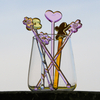 Cute Design High Borosilicate Glass Drinking Muddler