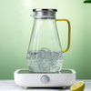 Diamond Pattern High Borosilicate Glass Jug for Drinking