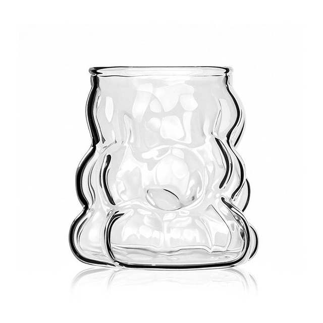 Grape Shaped Drinking Glass Mug for Iced Coffee