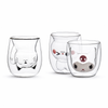 Customizable Creative Cute Animal Design Double Wall Cups for Drinking