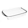 Oven Microwave Safe Borosilicate Glass Large Baking Dish Set Pans