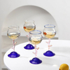 Wholesale Customized 3D Fish Hand-blown Heat-resistant Goblet Red Wine Cup