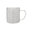 Customized Double Wall Glass Cups with Crystals Fillings Sparkling Diamond