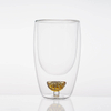 High Borosilicate Customizable 3D Pattern Double Wall Glass Cup