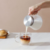 Home Insulated Minimalist Double-Walled High Borosilicate Glass Cup with Handle