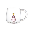 High Borosilicate Glass Coffee Mugs Cute Cartoon 3D Animal Design
