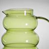 Wholesale Customized Gourd Shaped Cold Beverage Glass Jug and Cup Set