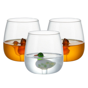 Hand Made 3D Creative Style Animal Shaped Borosilicate Glass Cup