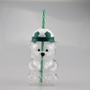 Football Teddy Bear Pattern Large Capacity Dishwasher Safe Coffee Cup