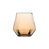 Gold Rim 11oz Thick Bottom Whisky Glass for Home Party