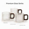 150ml Wood Handle High Temperature Resistant Glass Small Tea Cup