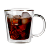 Hot Selling Unique Design Double Wall Glass Mug for Coffee