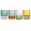 Custom Hand Made Colored Glass Coffee Cup in Daily Use