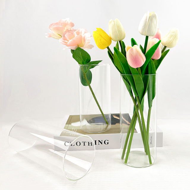 OEM/ODM Various Size Glass Flower Vase for Home Decor