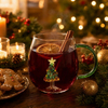 Minimalist High Borosilicate Glass 3D Christmas Tree Wishing Beverage Cup