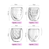 3D Fruit Shaped Double Wall High Borosilicate Glass Tumbler Cup