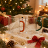 Wholesale Custom High Borosilicate Heat Resistant Beverage Glass Cups With Handle
