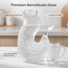 Top Selling Wholesale Reusable Glass Coffee Mug and Jug Set
