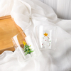 3D Christmas Tree Shaped Transparent Glass Cups Drinking Glasses