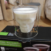 Handmade Double Wall Skeleton Shaped Skull Head Whiskey Glass Cup