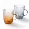 Hot Selling 6PCS Colorful High Borosilicate Glass Coffee Mug Set