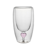 Cute 3D Animal Fruit Christmas Creativity Double Wall Glass Cup
