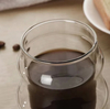 Double Layer Cloud Shaped High Borosilicate Glass Cup for Drinks