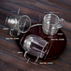 Hot Selling Unique Design Double Wall Glass Mug for Coffee
