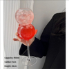 Gourd Shape Bubble Glass Cup Flute for cocktail