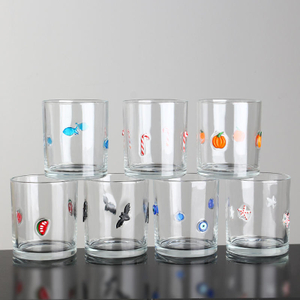 Cute 3D Animal Fruit Lead-Free Glass Water Cup for Home