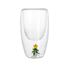 Customized High Borosilicate Glass Double-layer Water Cups for Home Use