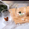 Hand Made 3D Creative Style Animal Shaped Borosilicate Glass Cup