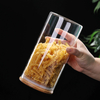 Bamboo Lid Airtight Glass Food Storage Jar for Kitchen